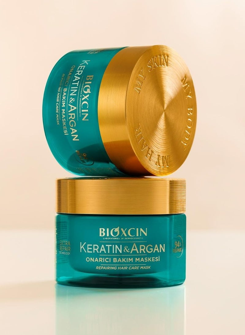 بيوكسين ماسك الشعر بيوكسين بالكيراتين وزيت الأرجان – 225 مل - Image 2